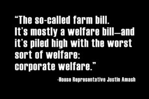 farm bill is corporate welfare
