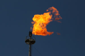 methane natural gas flare