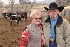 independent ranchers Grant & Mabel Dobbs