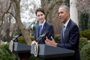 Obama & Trudeau photo